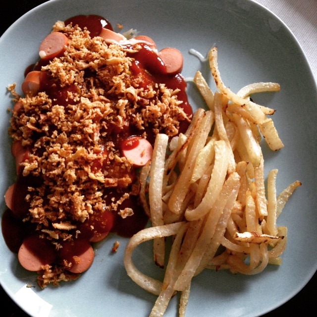 Curry Wurst low Carb